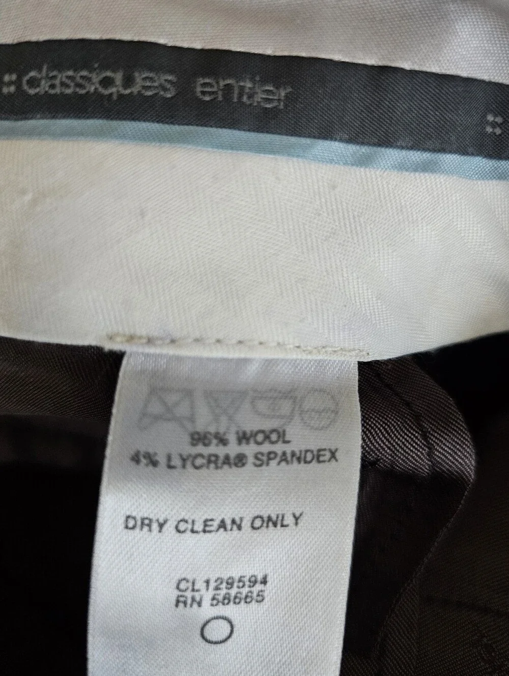 Wide-Leg Brown Dress Pants with Front Pleats - Picture 7 of 13